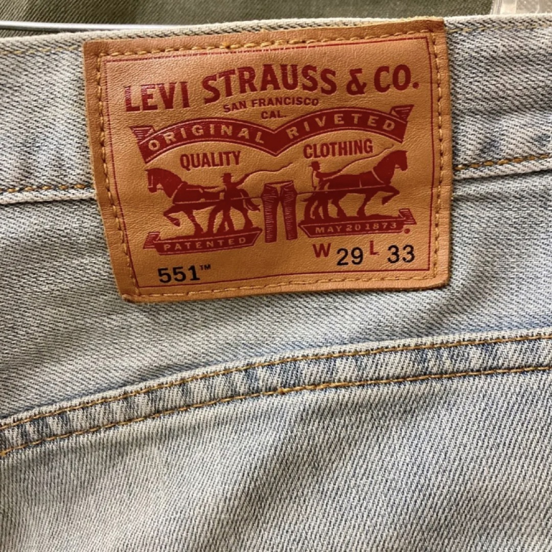 Levi's(リーバイス)の【必見！リーバイス551】W74cm  levis デニムパンツ　ジーパン メンズのパンツ(デニム/ジーンズ)の商品写真