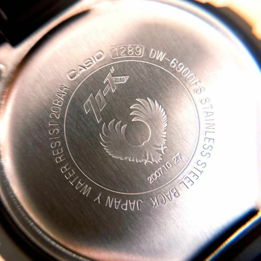 激レア【カシオ×クローズ】ZERO 限定コラボ 腕時計DW-6900FS 黒×金