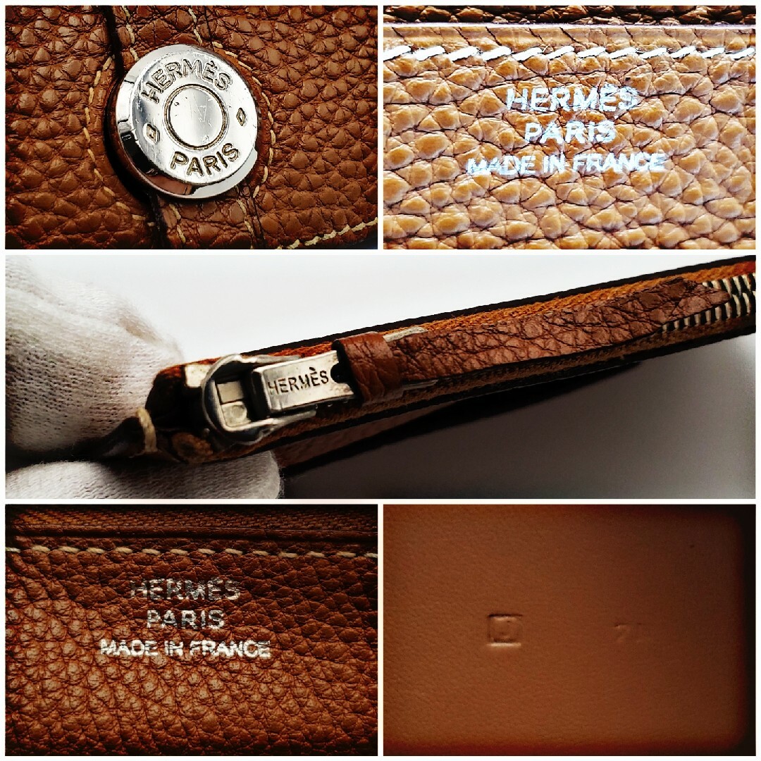 HERMES エルメス ⭐︎ドゴン 長財布 黒 ⭐︎箱 ラベル付き