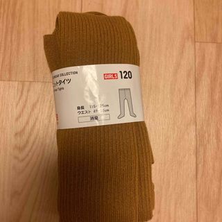 ユニクロ(UNIQLO)の⭐︎新品未使用⭐︎UNIQLOタイツ120センチ(靴下/タイツ)