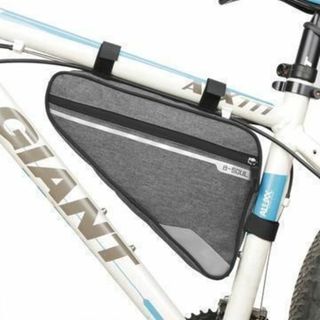 自転車バッグ フレームバッグ トップチューブ ロードバイクトライアングル バッグ(バッグ)