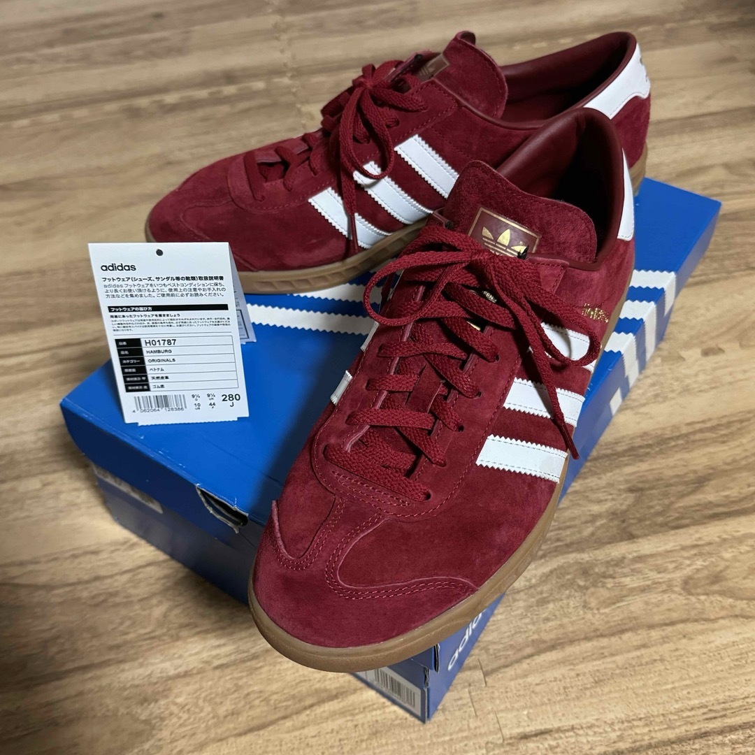 美品24 adidas HAMBURG アディダス ハンブルグ HT216