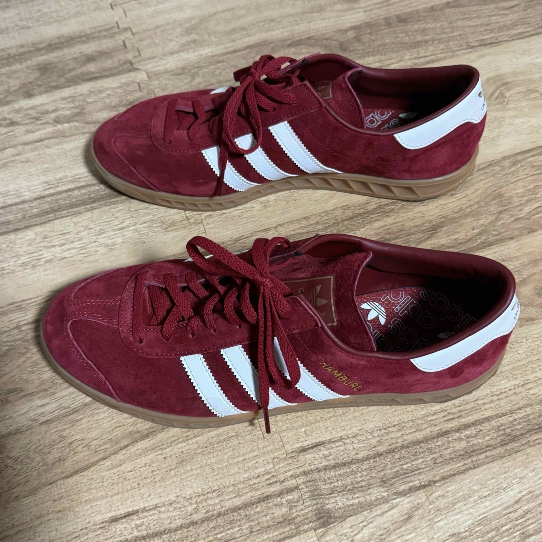 adidas(アディダス)のadidas HAMBURG アディダス オリジナルス ハンブルグ  レッド  メンズの靴/シューズ(スニーカー)の商品写真