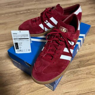 アディダス(adidas)のadidas HAMBURG アディダス オリジナルス ハンブルグ  レッド (スニーカー)