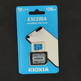 トウシバ(東芝)の新品未使用 旧東芝 KIOXIA  microSD 128GB アダプター付き(その他)