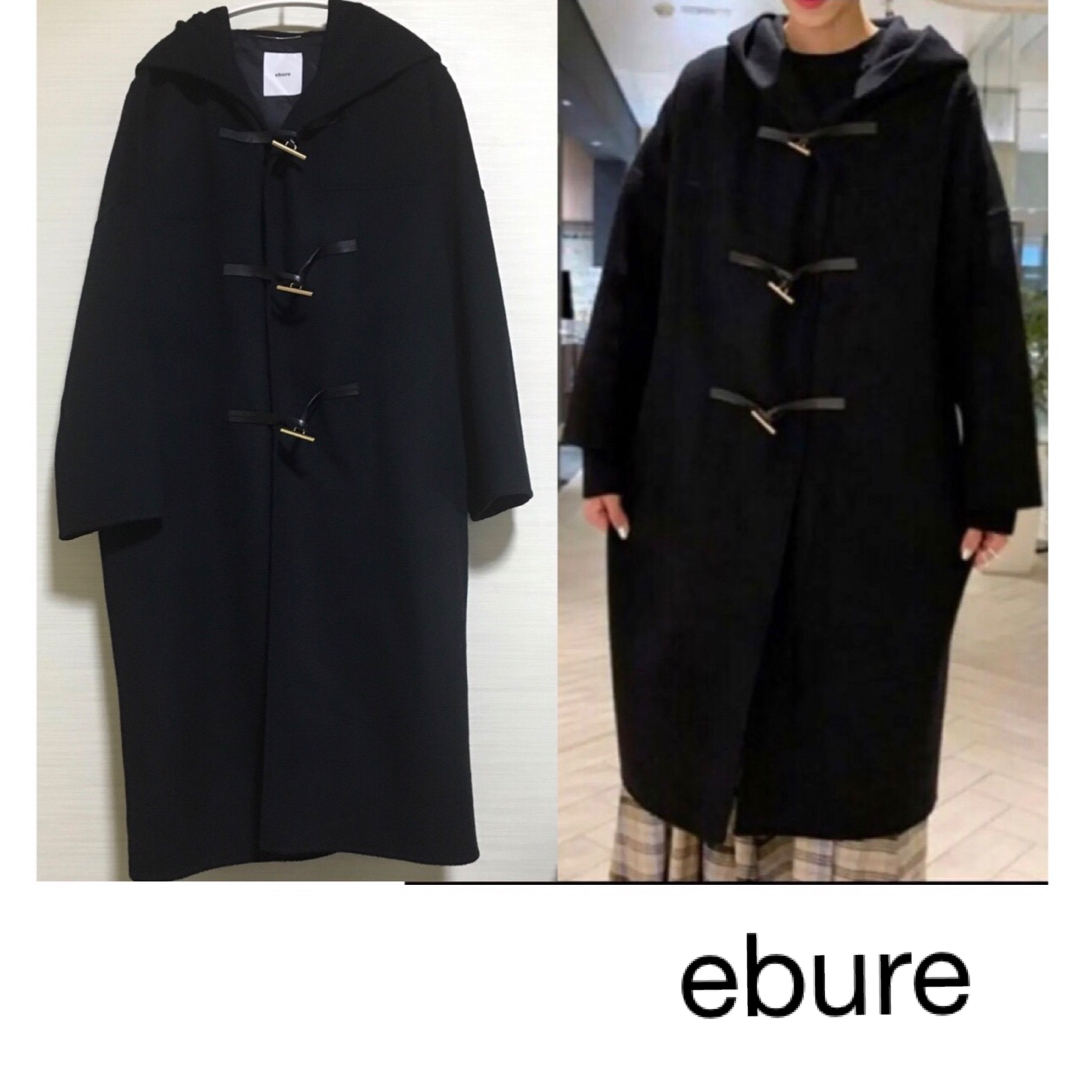 ebure(エブール)のebure ダッフルコート レディースのジャケット/アウター(ダッフルコート)の商品写真