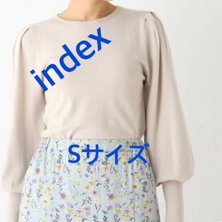 3676 index ワールド ニット アイボリー L 新品未使用