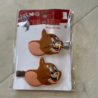 ディズニー(Disney)のディズニー　トムとジェリー　前髪クリップ　ジェリー　新品(ヘアピン)