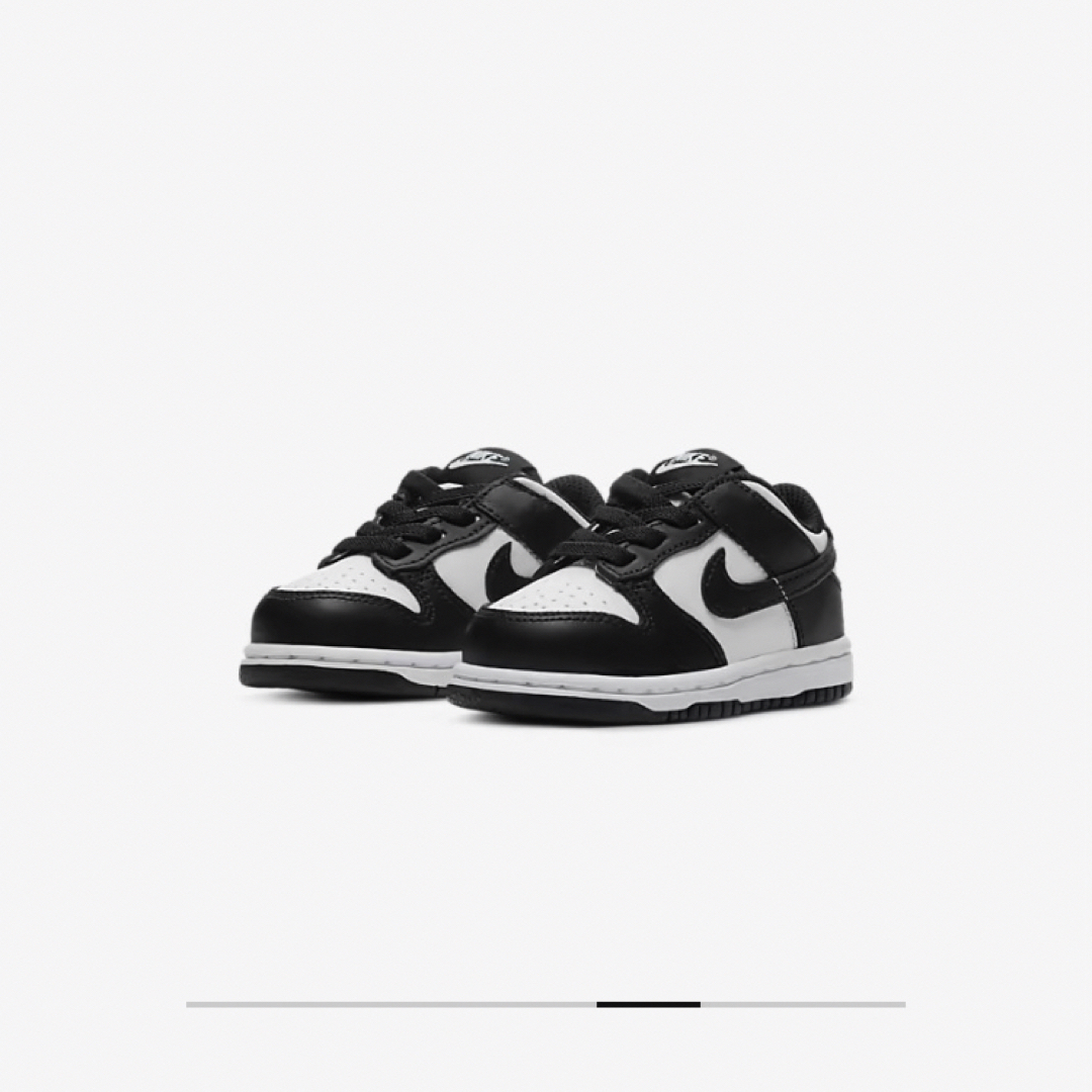 NIKE(ナイキ)の【新品】NIKE DUNK LOW（TDE）12cm パンダダンク キッズ/ベビー/マタニティのベビー靴/シューズ(~14cm)(スニーカー)の商品写真