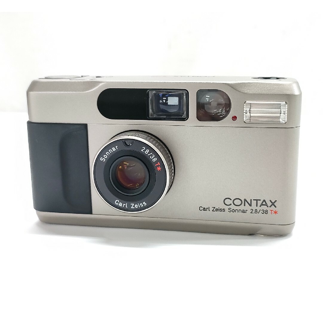 CONTAX コンタックス T2 コンパクト フィルムカメラ チタンシルバー