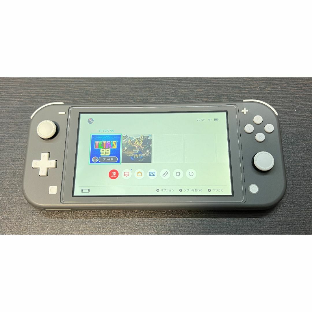 傷は見られず綺麗です本体(617) 整備済み Switch Lite グレー