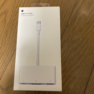 アップル(Apple)のApple USB-C VGA Multiport アダプタ MJ1L2AM/A(その他)