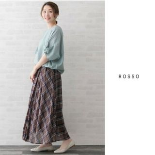 アーバンリサーチロッソ(URBAN RESEARCH ROSSO)の美品★アーバンリサーチ ロッソ URBAN RESEARCH ROSSO シャツ(シャツ/ブラウス(長袖/七分))