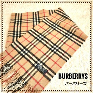 BURBERRY - 美品☆Burberrys バーバリーズノバチェック マフラー