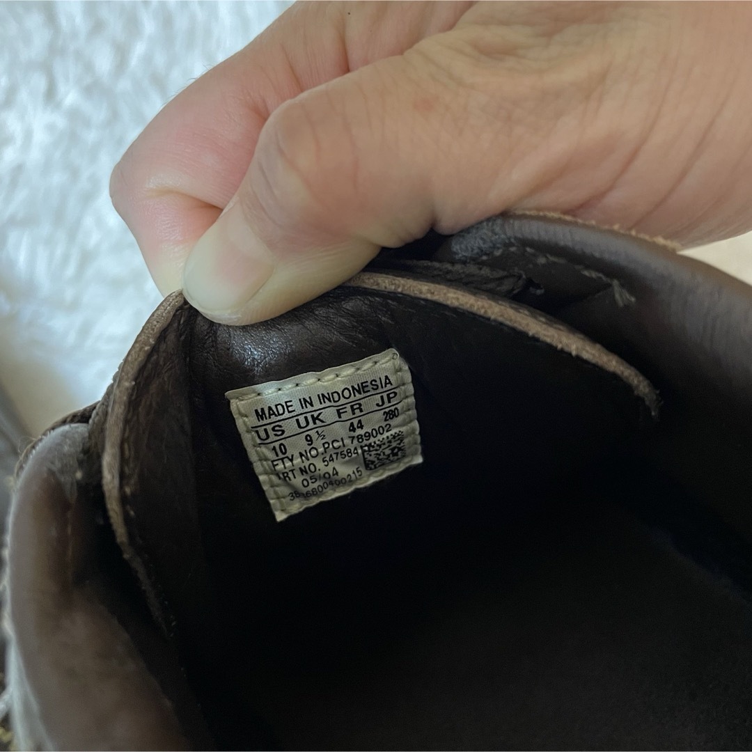 adidas(アディダス)の【adidas】稀少 スニーカー レザー ブラウン サッカーボール柄 記念 限定 メンズの靴/シューズ(スニーカー)の商品写真