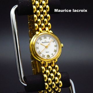 モーリスラクロア(MAURICE LACROIX)のmaurice lacroix 腕時計 ゴールド デイト ローマン (腕時計)