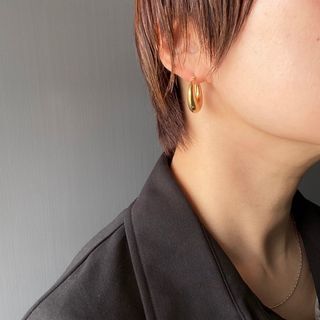 IENA - 【シンプルゴールドピアス】インポートピアス zara todayful