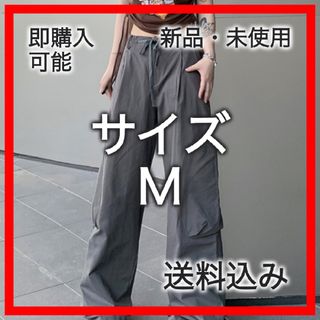 【006950M】パンツ　ロング　レディース　グレー(カジュアルパンツ)