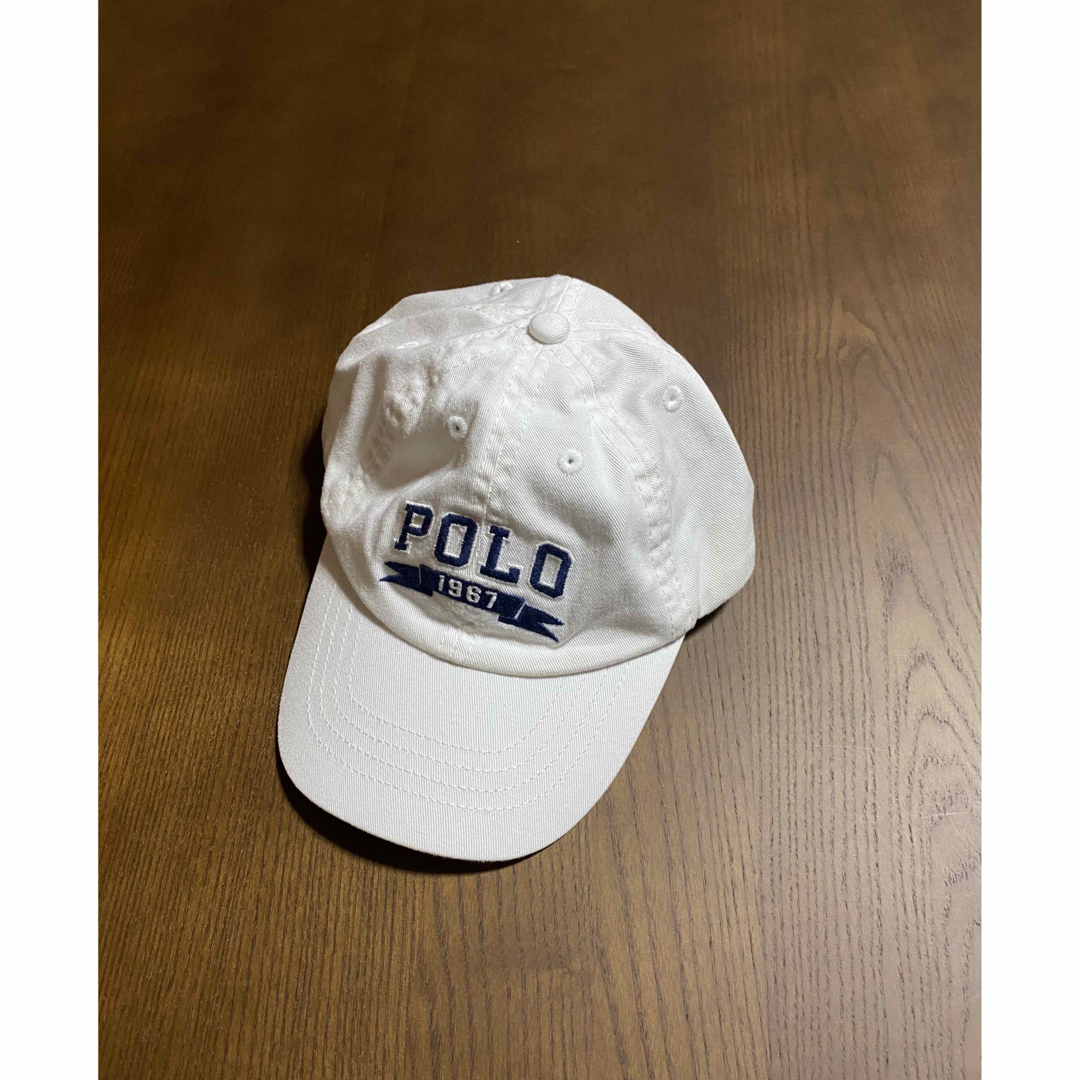 POLO（RALPH LAUREN）(ポロ)のPolo ラルフローレン　キャップ　帽子　子供用　52cm 2歳〜4歳 キッズ/ベビー/マタニティのこども用ファッション小物(帽子)の商品写真