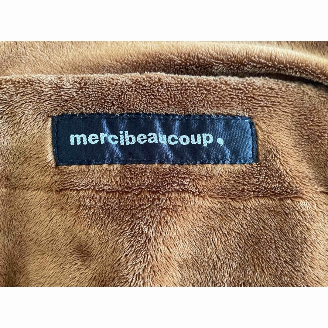 mercibeaucoup(メルシーボークー)の【美品】メルシーボークー デニム ファー デニムボアコート アウター レディースのジャケット/アウター(ブルゾン)の商品写真