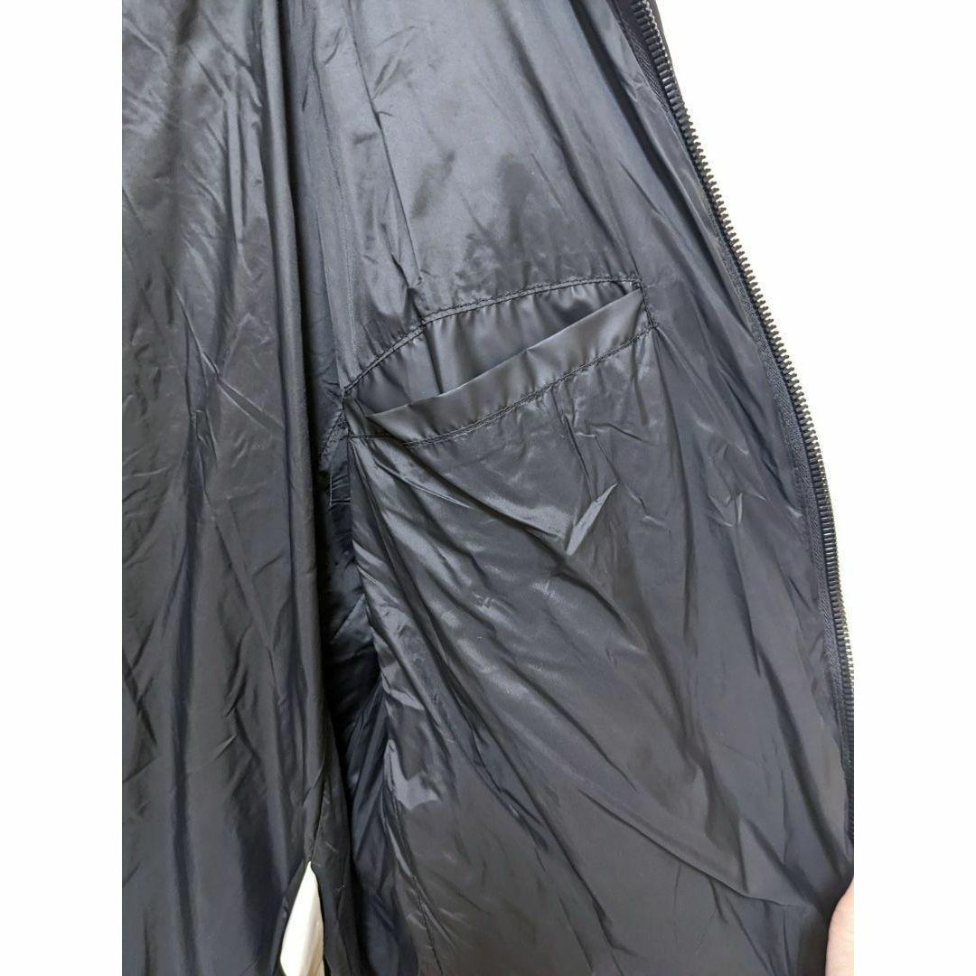 ザラ ZARA ダウンジャケット ブラック 黒色 XL 古着