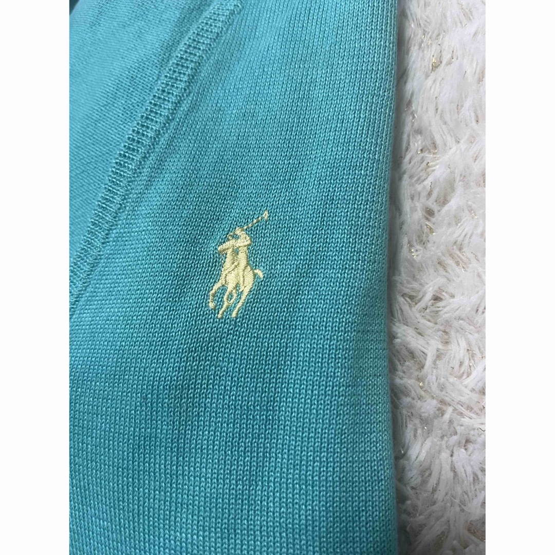 POLO RALPH LAUREN(ポロラルフローレン)の美品　ポロ　ラルフローレン　ニット　トップス　Vネック　コットン　人気　完売 レディースのトップス(ニット/セーター)の商品写真