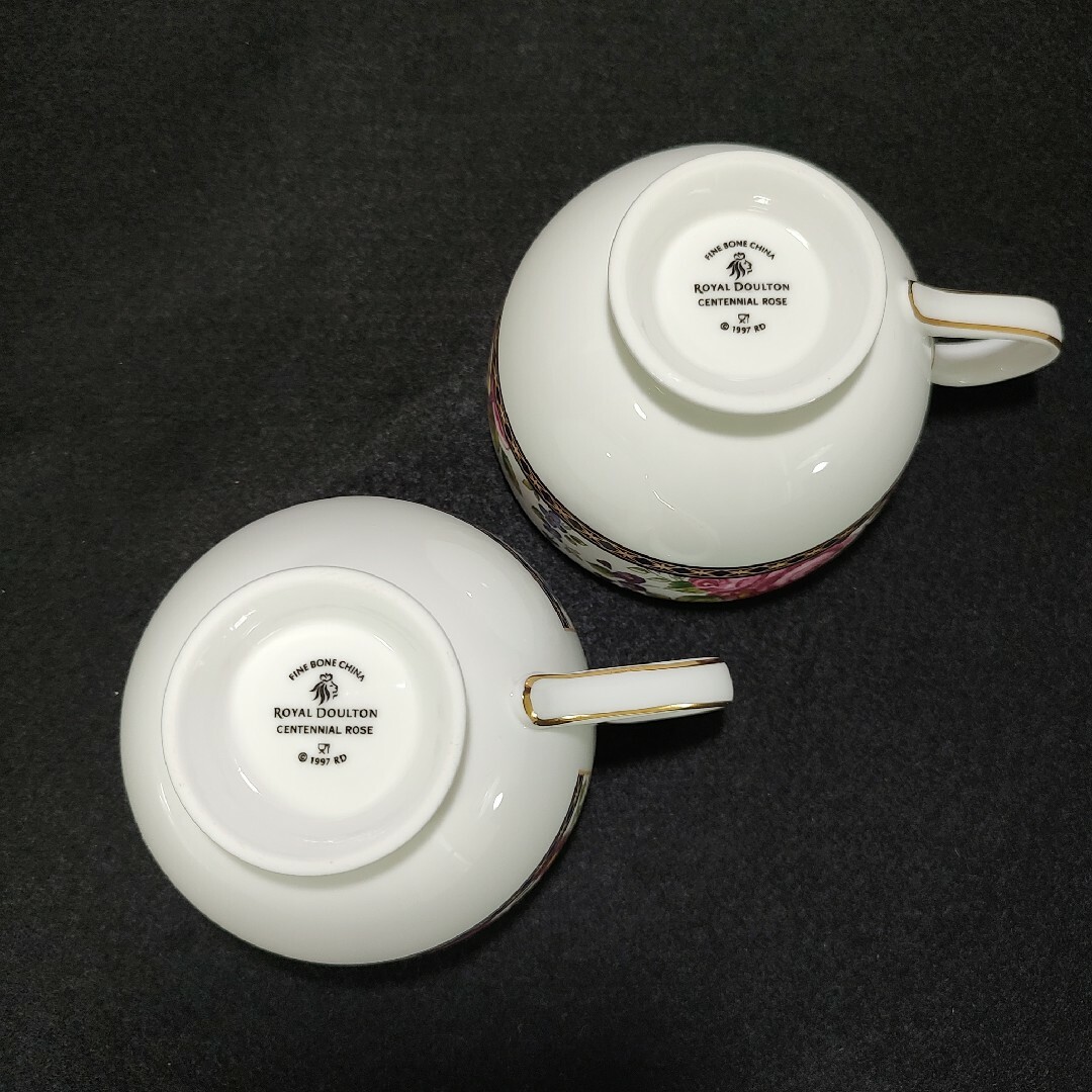 Royal Doulton - ロイヤルドルトン センテニアルローズ カップ