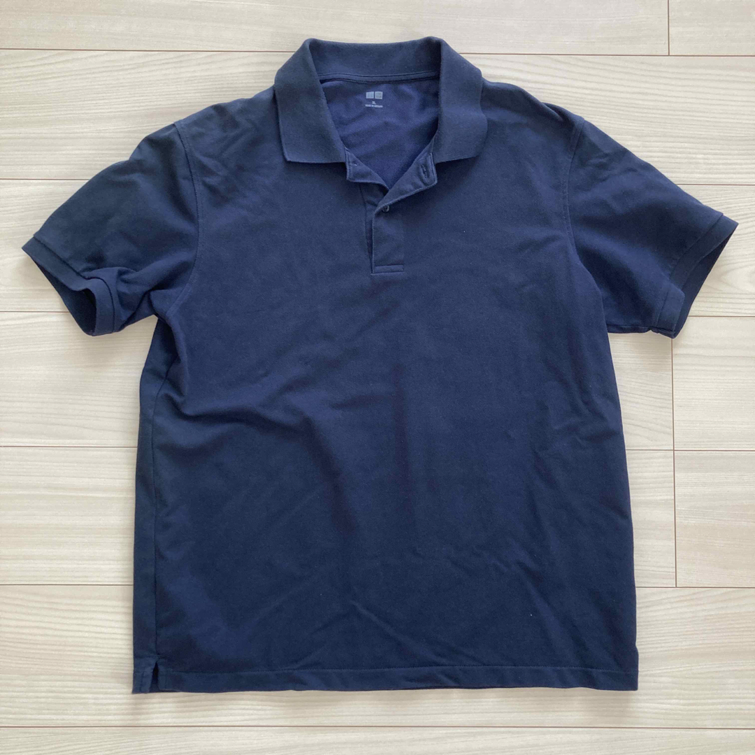 UNIQLO(ユニクロ)のユニクロ　ドライカノコ　ポロシャツ　半袖　XLサイズ　メンズ メンズのトップス(ポロシャツ)の商品写真