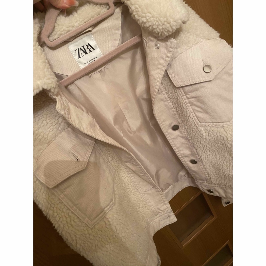 ZARA ボアジャケットアウター