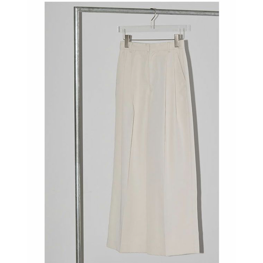 TODAYFUL】Doubletuck Satin Trousers-
