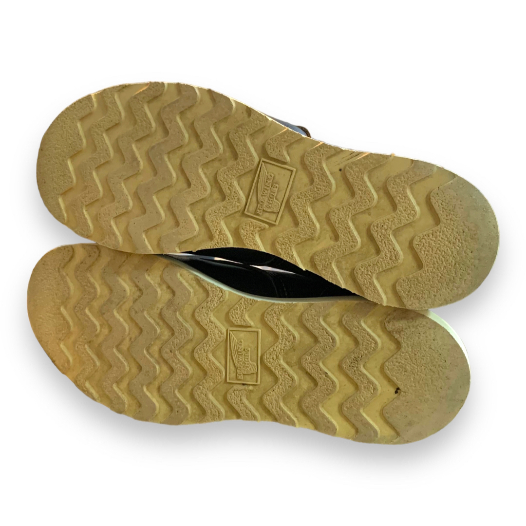 REDWING(レッドウィング)の8165良品7.5D／刺繍羽タグレッドウィングアイリッシュセッター黒ブーツ メンズの靴/シューズ(ブーツ)の商品写真