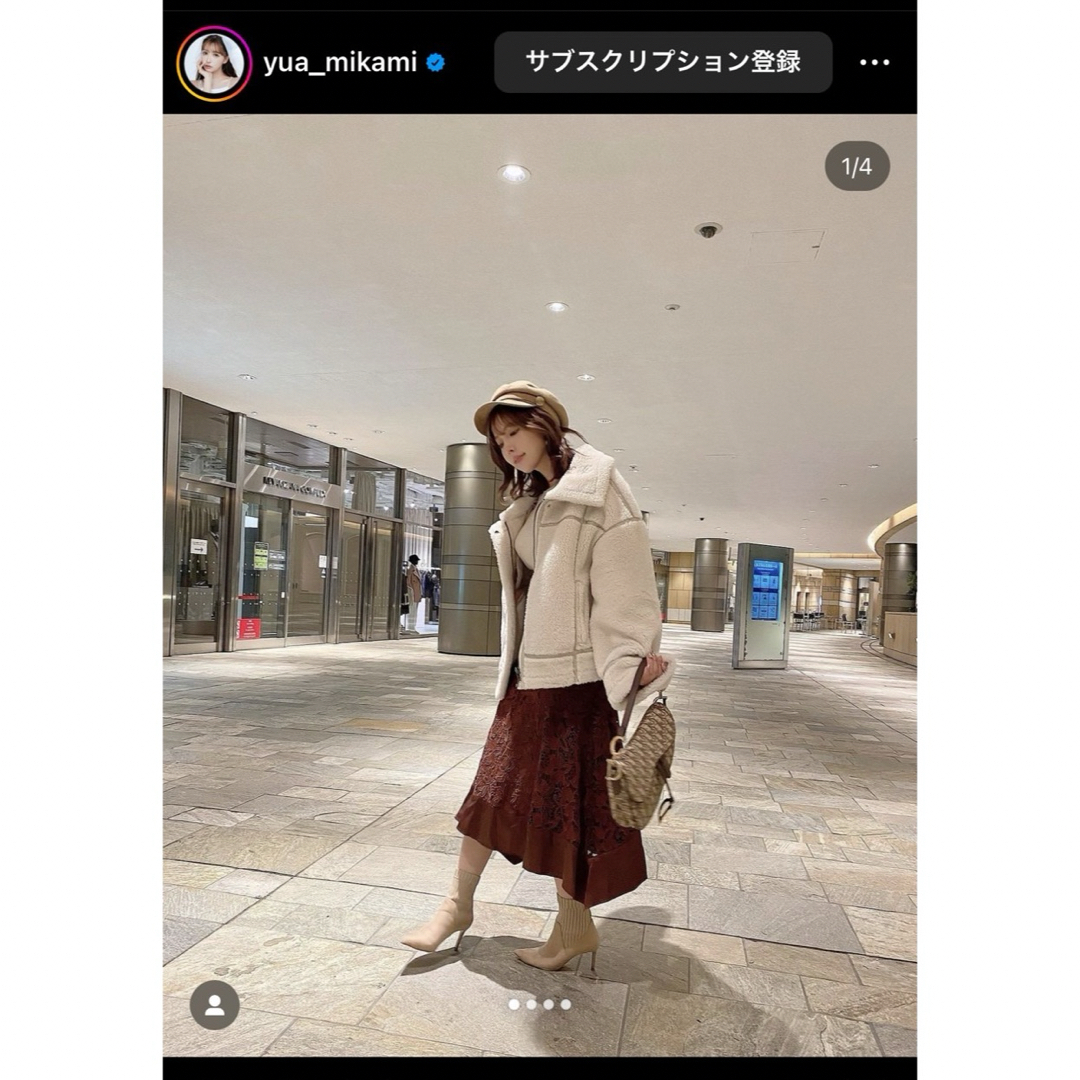 miyour's三上悠亜 ボアアウターの通販 by s shop|ラクマ miyour's三上悠亜 ボアアウターの通販 by s shop|ラクマ