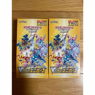 ポケモン(ポケモン)の即納 ポケモンカード Vスターユニバース シュリンクなし ペリペリ付き2BOX(Box/デッキ/パック)