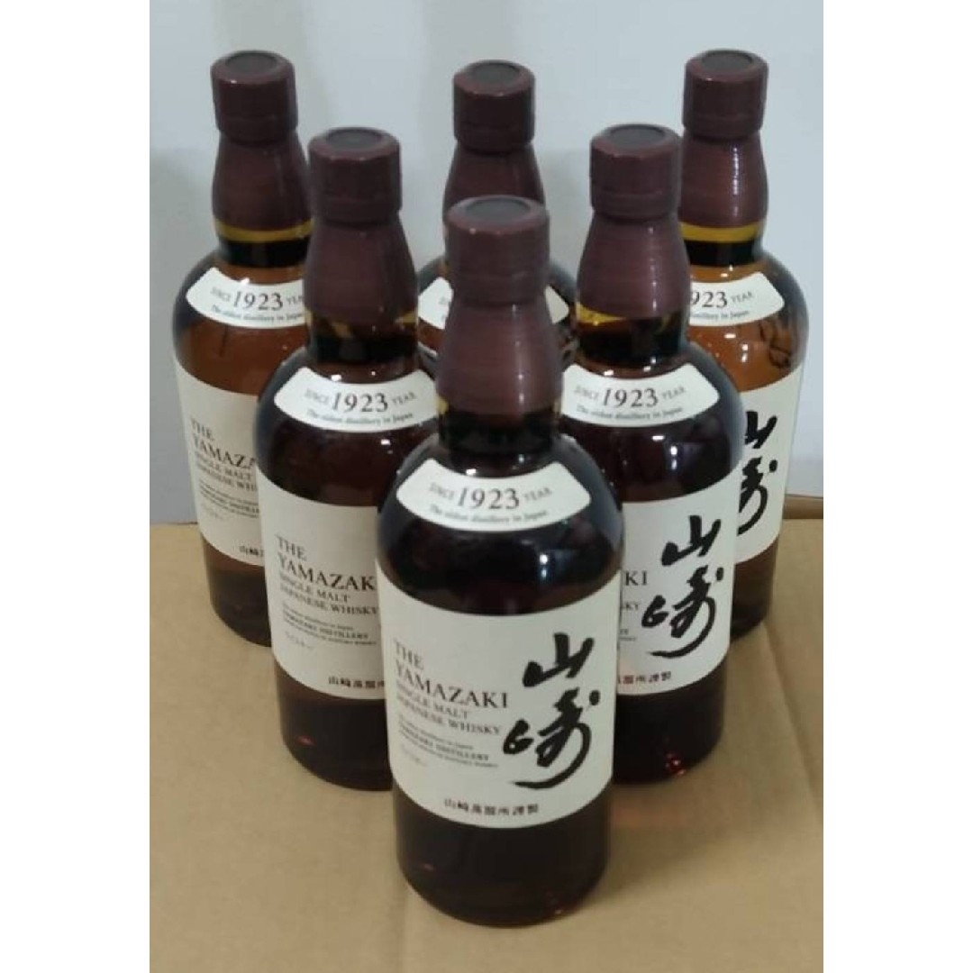 サントリー ウイスキー 山崎 NV 700ml 6本