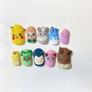 ネイルチップ　ポケモンネイル コスメ/美容のネイル(つけ爪/ネイルチップ)の商品写真