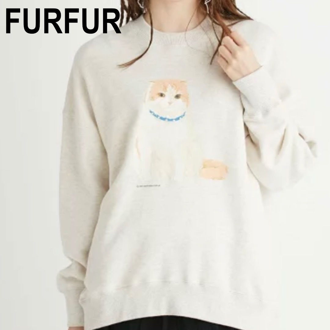 マシュマロ　トレーナー　furfur