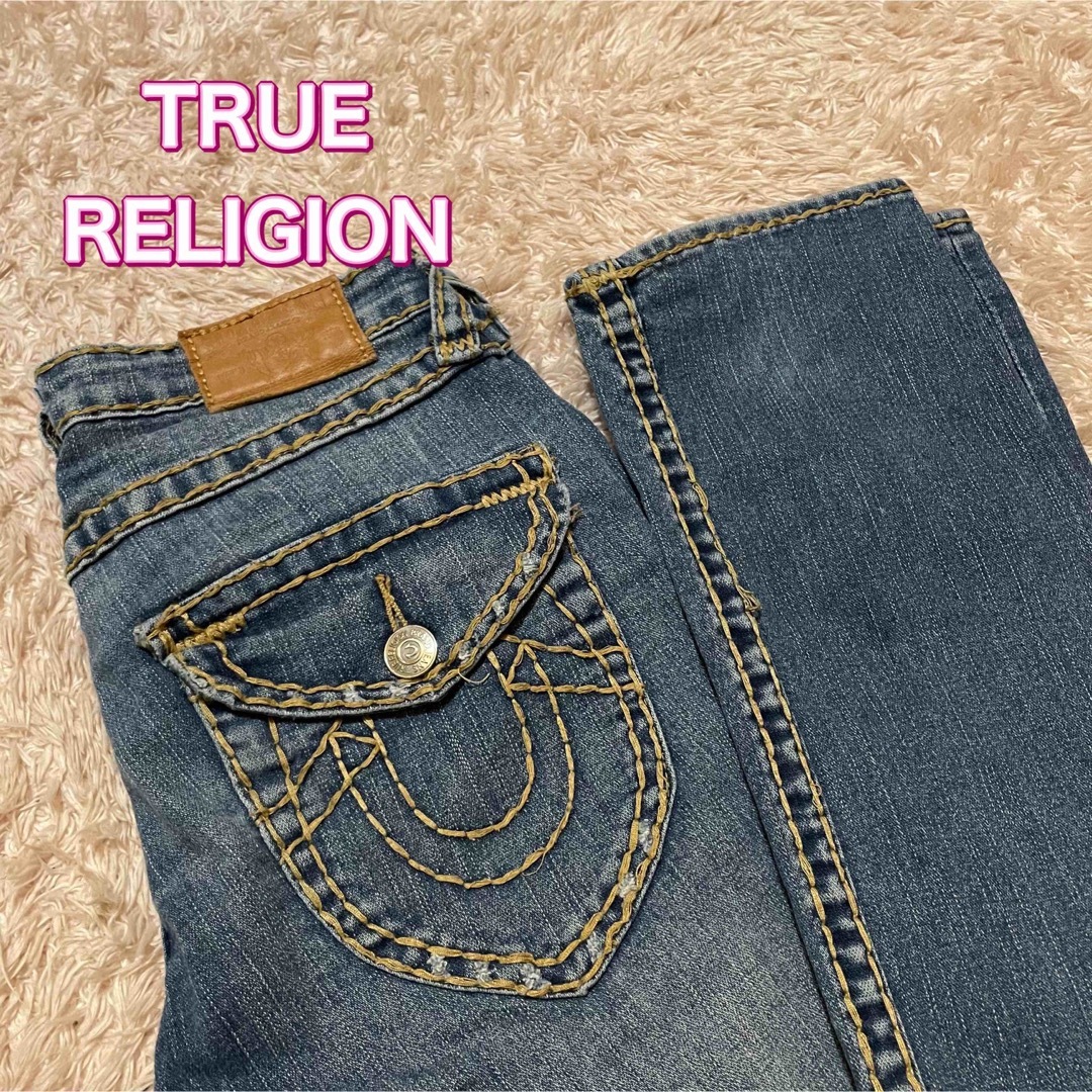 True Religion   TRUE RELIGION 極太ステッチ ストレート サイズ