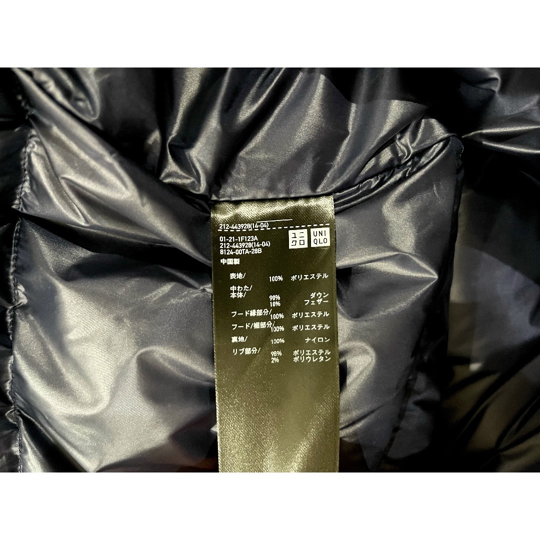 Jil Sander(ジルサンダー)の新品未使用 +J ダウンショートコート 黒 L UNIQLO ジルサンダー レディースのジャケット/アウター(ダウンコート)の商品写真