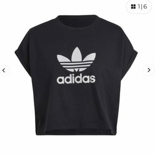 アディダス(adidas)のショートスリーブ　adidas ブラック(Tシャツ(半袖/袖なし))