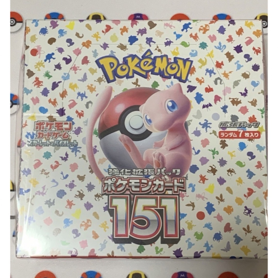 ポケモンカード151 新品未開封シュリンク付き1BOX-