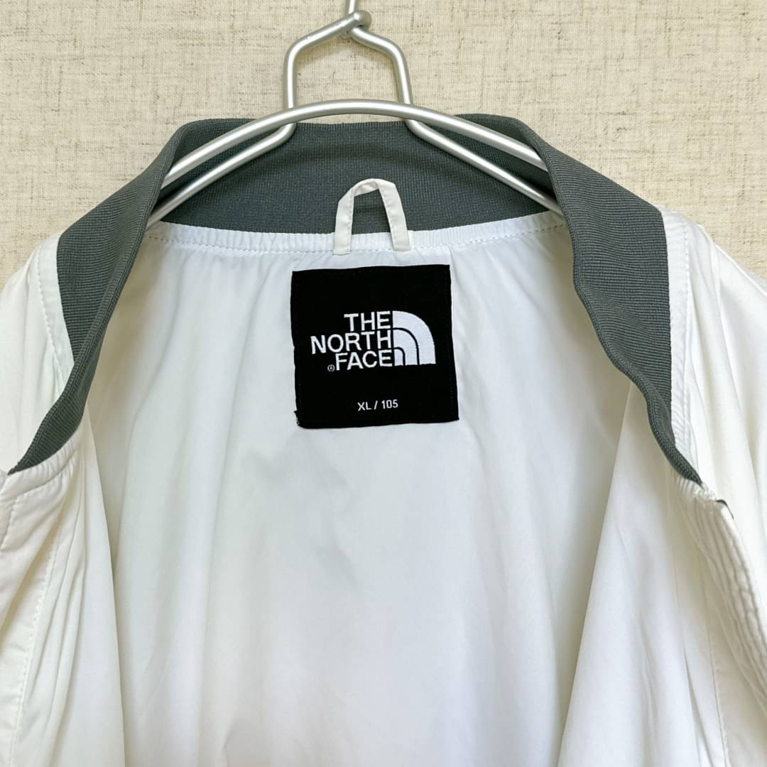 THE NORTH FACE(ザノースフェイス)のノースフェイス ナイロンジャケット メンズ105XL  希少 オフホワイト メンズのジャケット/アウター(ナイロンジャケット)の商品写真