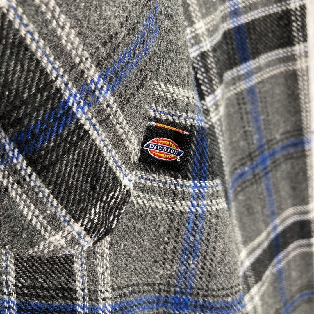 Dickies(ディッキーズ)の【US古着】90s Dickies/ディッキーズ オールド コットンネルシャツ メンズのトップス(シャツ)の商品写真