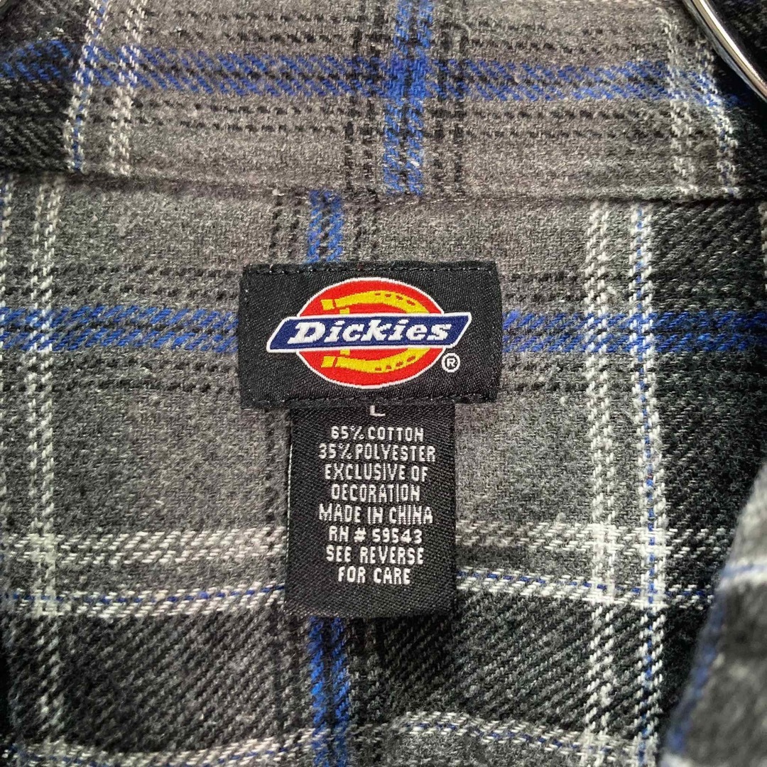 Dickies(ディッキーズ)の【US古着】90s Dickies/ディッキーズ オールド コットンネルシャツ メンズのトップス(シャツ)の商品写真