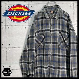 ディッキーズ(Dickies)の【US古着】90s Dickies/ディッキーズ オールド コットンネルシャツ(シャツ)