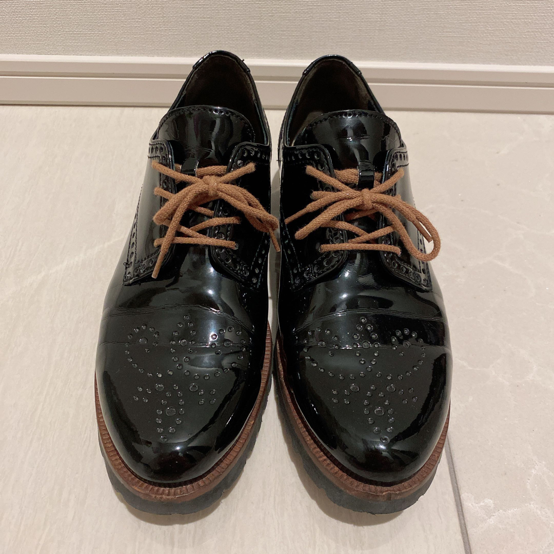 gabor ガボール　ブラック　ローファー　エナメル　レディース　シューズ レディースの靴/シューズ(ローファー/革靴)の商品写真