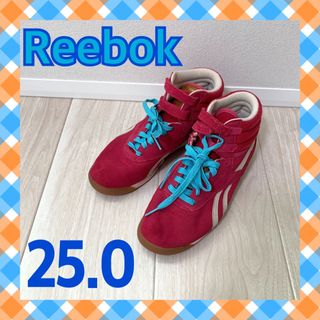 リーボック(Reebok)のリーボック　フリースタイルハイスニーカー　ハイカット　スエード(スニーカー)