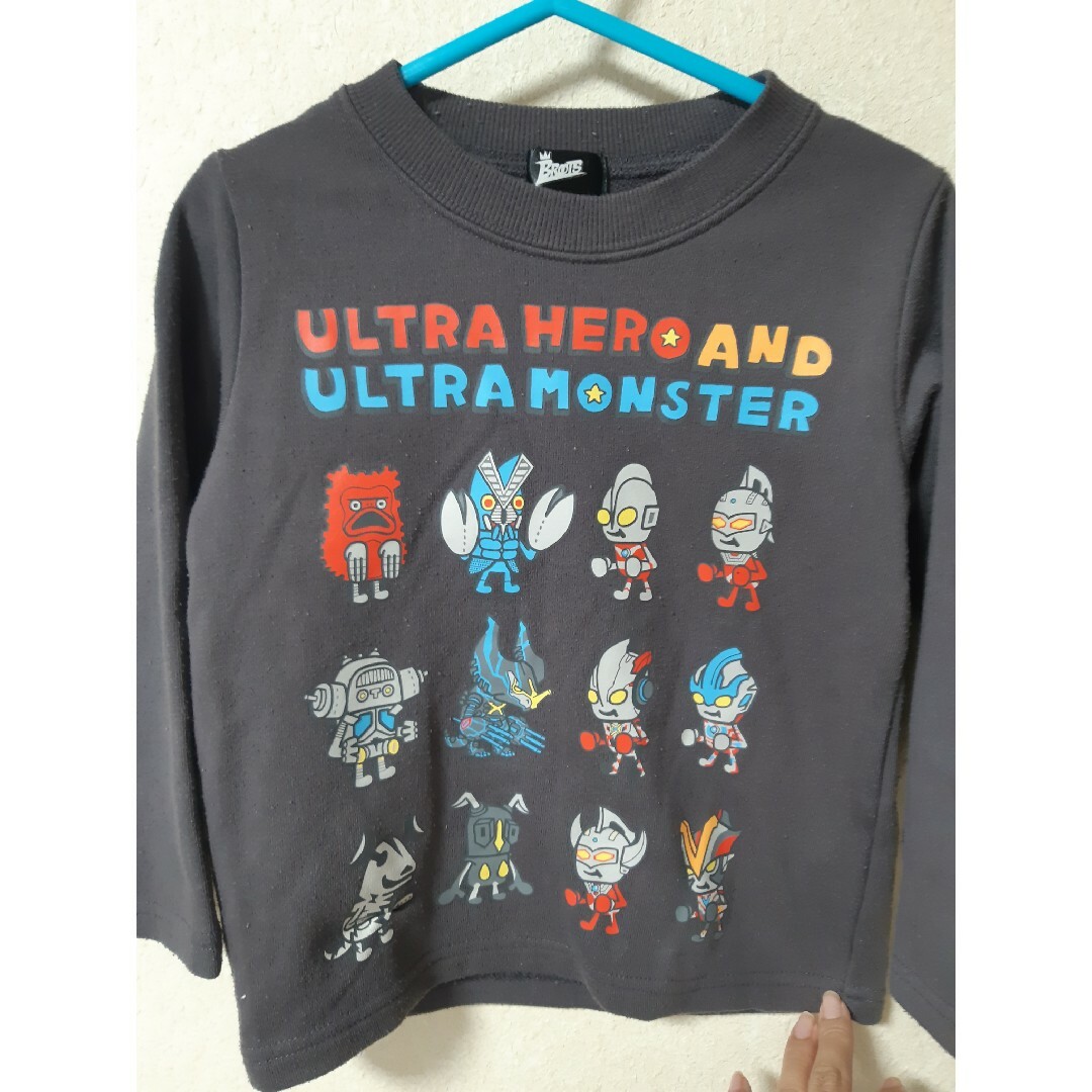 BANDAI(バンダイ)のウルトラマントレーナー キッズ/ベビー/マタニティのキッズ服男の子用(90cm~)(Tシャツ/カットソー)の商品写真