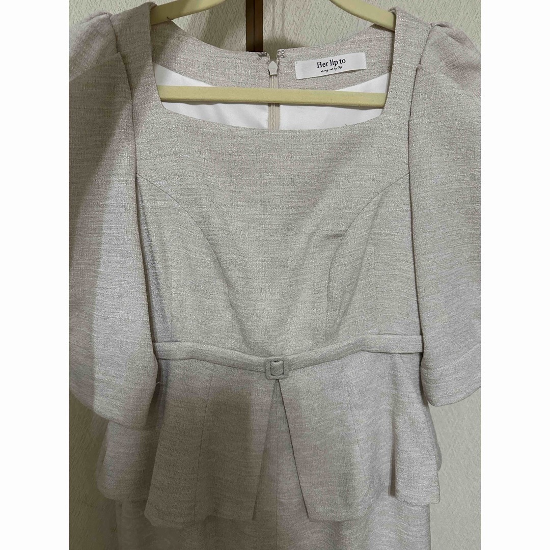 Her lip to - Allure Tweed Midi Dress Sサイズの通販 by a