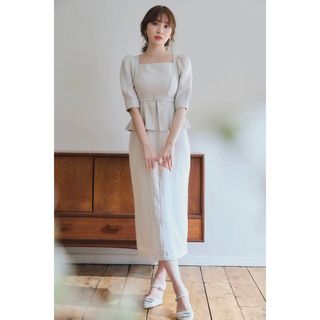 Her lip to - Allure Tweed Midi Dress Sサイズの通販 by a