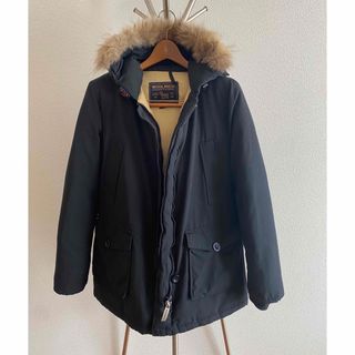 ウールリッチ(WOOLRICH)のウールリッチ アークティックパーカ レディース M ブラック イタリア ダウン(ダウンジャケット)